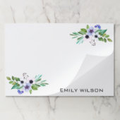 パステルカラフルトンズブーケ ペーパーパッド (折り畳み)