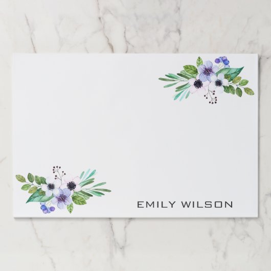 パステルカラフルトンズブーケ ペーパーパッド (正面)