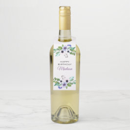 パステルカラフルトンズブーケ ボトルネックタグ