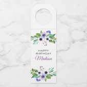 パステルカラフルトンズブーケ ボトルネックタグ (裏面)