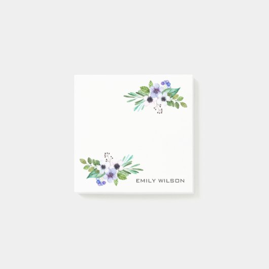 パステルカラフルトンズブーケ ポストイット (正面)