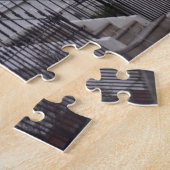 パステルカラフルハウス，チェルシー，ロンドン，イングランド ジグソーパズル (側面)