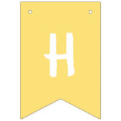 パステルカラフルハッピーバースデー バンティングフラッグ (第2の旗)