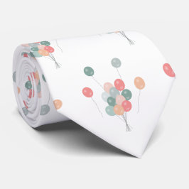 パステルカラフルパーティーバルーン ネクタイ