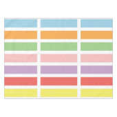 パステルカラフルヒュース テーブルクロス (正面(横))