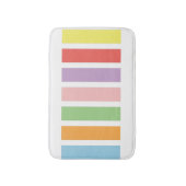 パステルカラフルヒュース バスマット (正面縦)