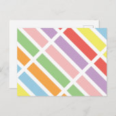 パステルカラフルヒュース ポストカード (正面/裏面)