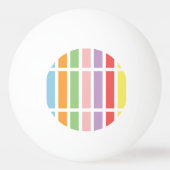 パステルカラフルヒュース 卓球ボール (裏面)