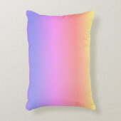 パステルカラフルピンクイエローパープル4アニー アクセントクッション (正面(垂直))