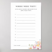 パステルカラフルフローラどこ彼らはゲーム ポスター (正面)