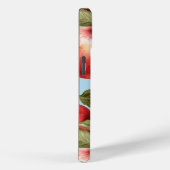 パステルカラフルブルー、レッド、金ゴールドアップルフルーツ Case-Mate iPhoneケース (裏面 / 右)