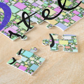 パステルカラフルミニボックス挑戦的 ジグソーパズル (側面)