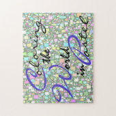 パステルカラフルミニボックス挑戦的 ジグソーパズル (縦)