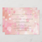 パステルカラフルライツSweet sixteen招待状 招待状 (正面/裏面)