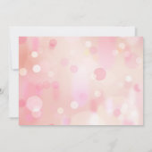 パステルカラフルライト婚約パーティ招待状 招待状 (裏面)