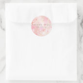 パステルカラフルライト《写真》ぼけ味カスタムステッカーII ラウンドシール (バッグ)