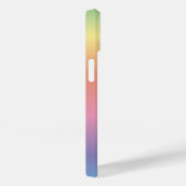 パステルカラフルレインボーカラーズモノグラム Case-Mate iPhoneケース (裏面 / 右)