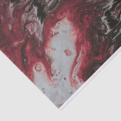 パステルカラフルレッド抽象芸術絵を描フルードアート 薄葉紙 (詳細)