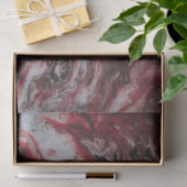 パステルカラフルレッド抽象芸術絵を描フルードアート 薄葉紙 (ギフト)