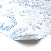 パステルカラフルワイルドフラワー結婚ズポスター ポスター (角)