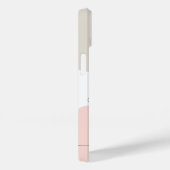 パステルカラフル抽象芸術シェイプ（名前モノグラム） Case-Mate iPhoneケース (裏面 / 右)