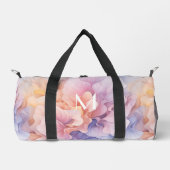 パステルカラフル抽象芸術パタンガーリーダンス ダッフルバッグ (正面)