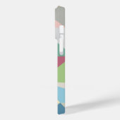 パステルカラフル抽象芸術幾何パターン Case-Mate iPhoneケース (裏面 / 左)