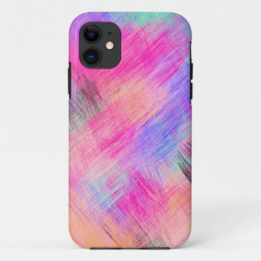 パステルカラフル抽象芸術背景#4 Case-Mate iPhoneケース (裏面)