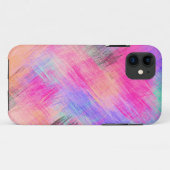 パステルカラフル抽象芸術背景#4 Case-Mate iPhoneケース (裏面(横))