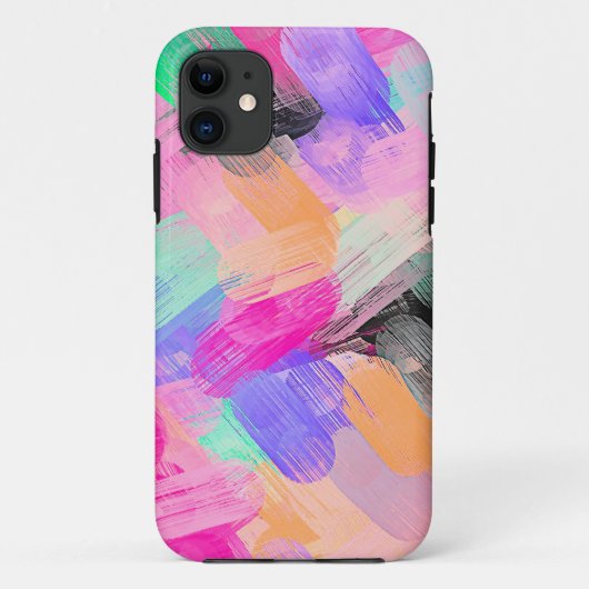 パステルカラフル抽象芸術背景 Case-Mate iPhoneケース (裏面)