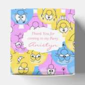 パステルカラフル😀絵文字デザイン フェイバーボックス (上部)