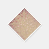 パステルカラフル葉 スタンダードカクテルナプキン (角)