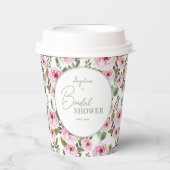 パステルカラーのウェディングシャワーのための紙コップ 紙コップ (正面)