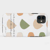 パステルカラーのクリスチャンな色合いのケース Case-Mate iPhoneケース (裏面(横))
