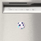 パステルカラーのサッカーボール マグネット (インサイチュ (食洗機))