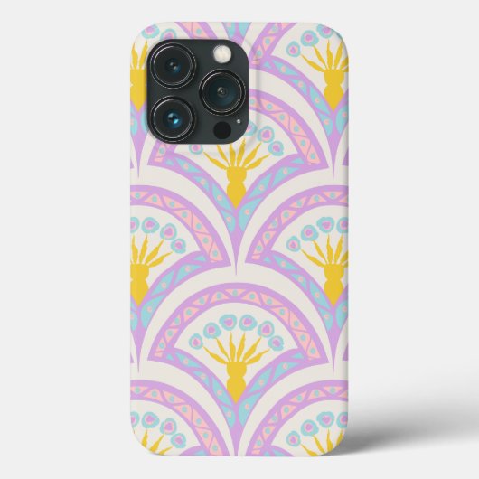 パステルカラーのシェルパターン Case-Mate iPhoneケース (裏面)