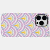 パステルカラーのシェルパターン Case-Mate iPhoneケース (裏面 (横))