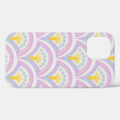 パステルカラーのシェルパターン Case-Mate iPhoneケース (裏面 (横))