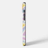 パステルカラーのシェルパターン Case-Mate iPhoneケース (裏面 / 左)