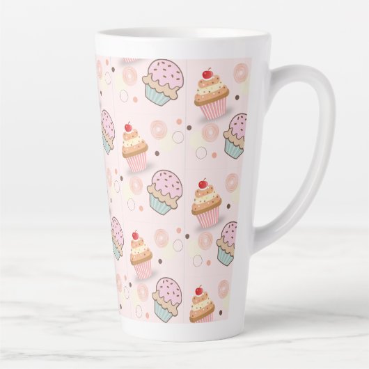 パステルカラーのスモール カフェラテマグ (右)