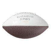 パステルカラーのミニマルデザイン アメリカンフットボール (回転90)