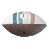 パステルカラーのミニマルデザイン アメリカンフットボール (回転270)