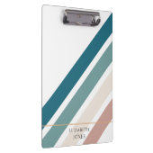 パステルカラーのミニマルデザイン クリップボード (右)