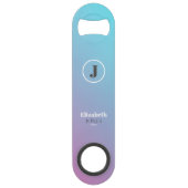 パステルカラーのミニマルデザイン スピード栓抜き (裏面)