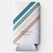 パステルカラーのミニマルデザイン スリム缶クーラー (裏面)