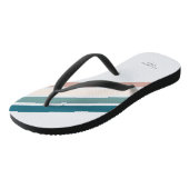 パステルカラーのミニマルデザイン ビーチサンダル (アングル)