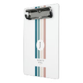 パステルカラーのミニマルデザイン ミニクリップボード (アングル2)