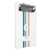 パステルカラーのミニマルデザイン ミニクリップボード (アングル)