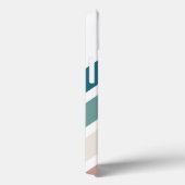 パステルカラーのミニマルデザイン Case-Mate iPhoneケース (裏面 / 右)