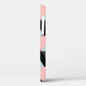 パステルカラーの幾何学模様 Case-Mate iPhoneケース (裏面 / 左)